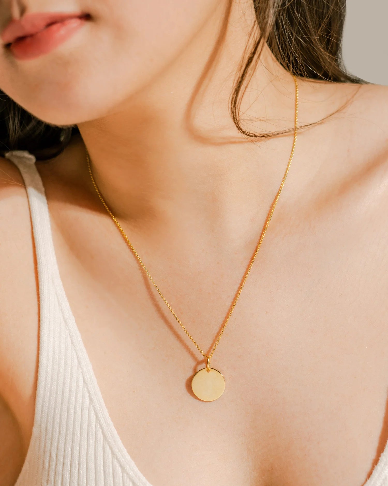 Round Disc Pendant