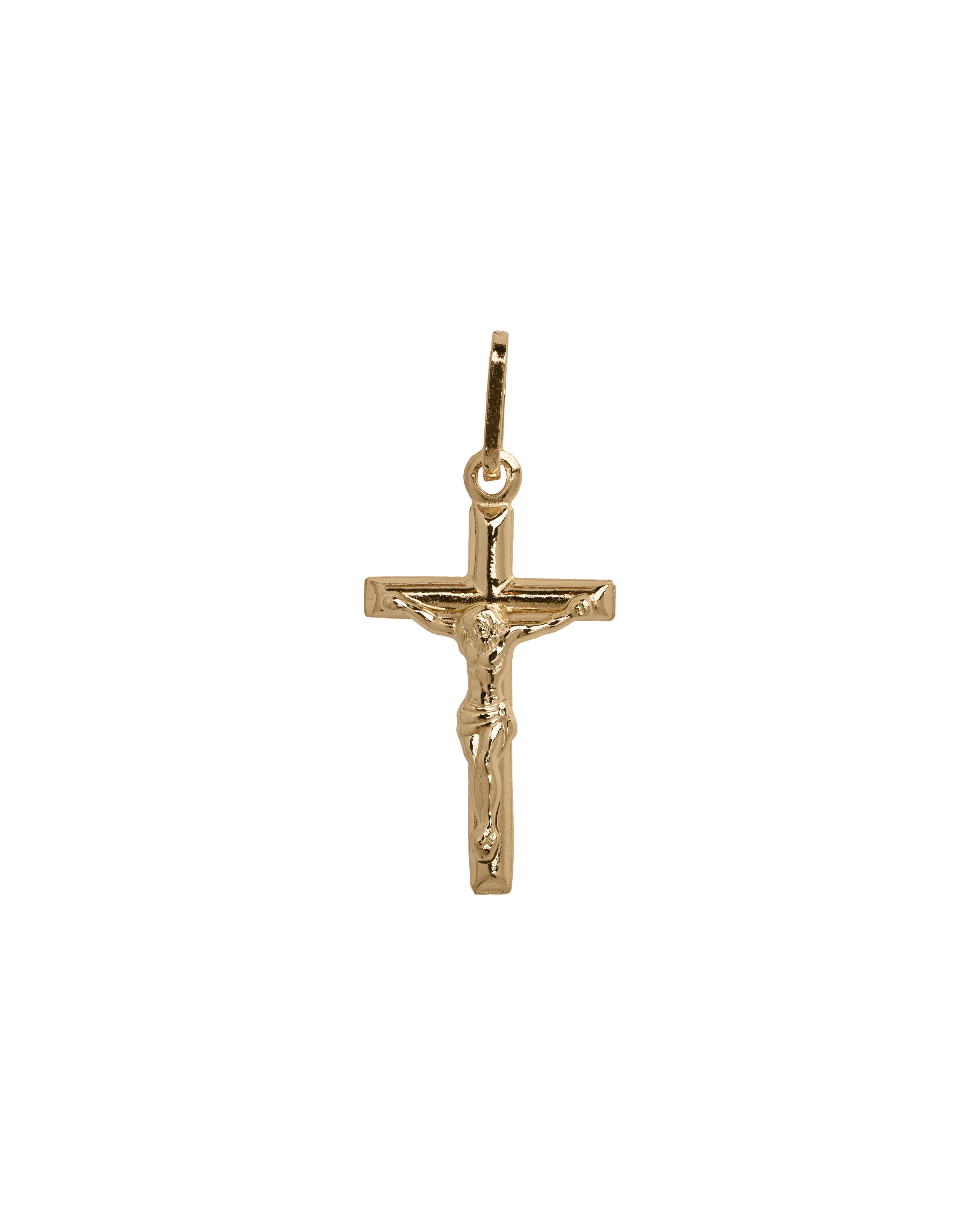 Yellow Gold Crucifix Pendant