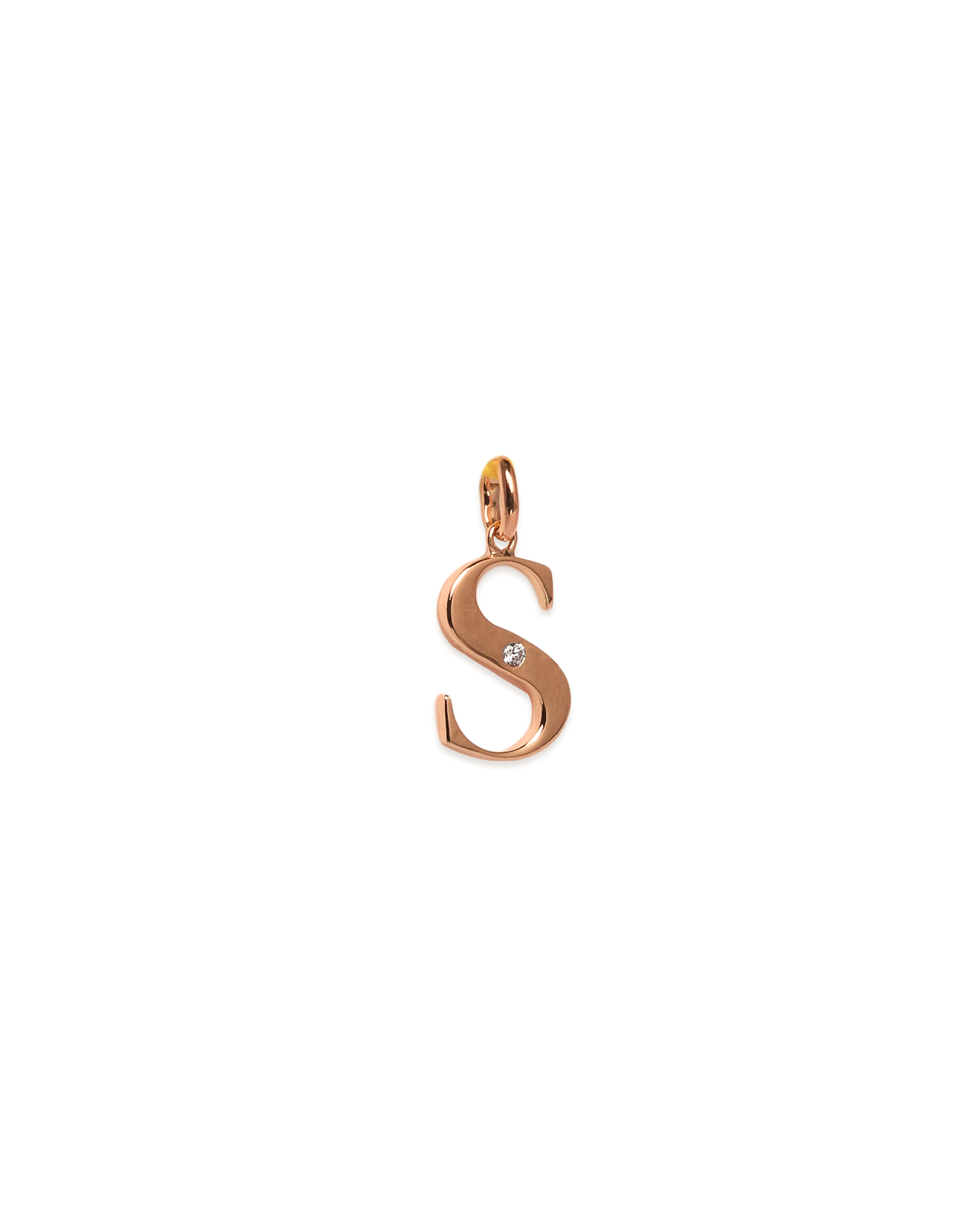 Diamond Initial Pendant