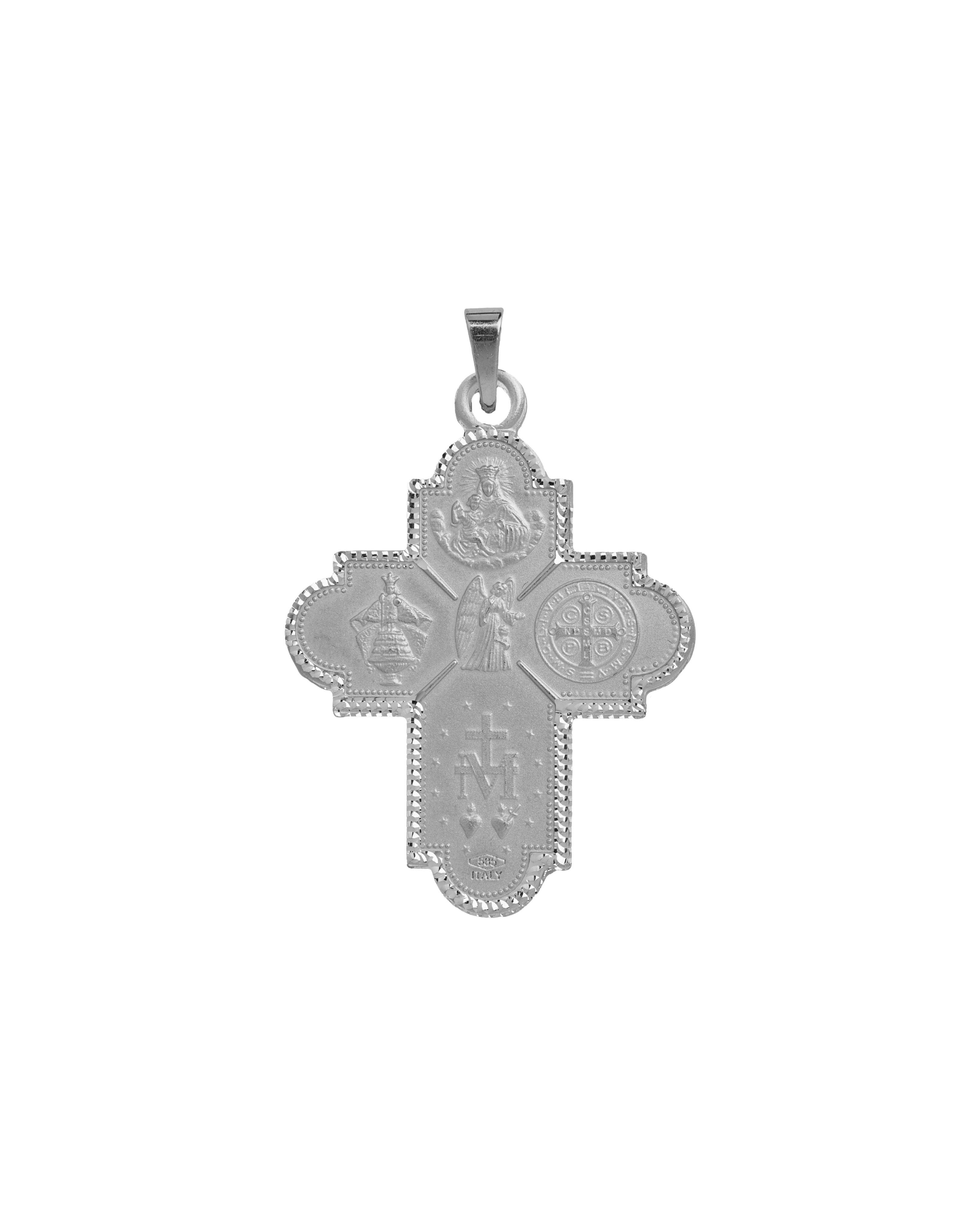 Four-Way Scapular Cross Pendant