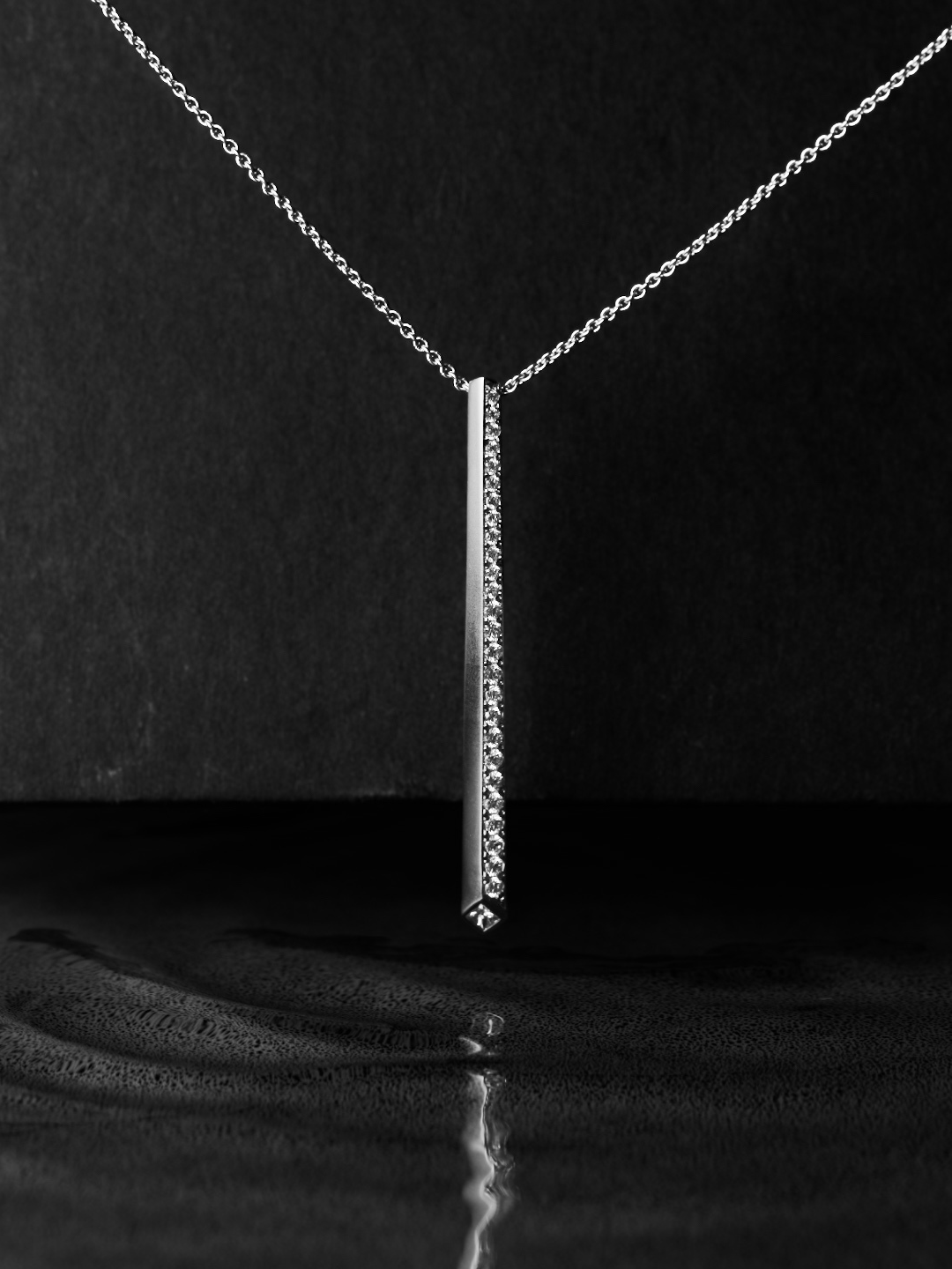 Knife Edge Bar Pendant