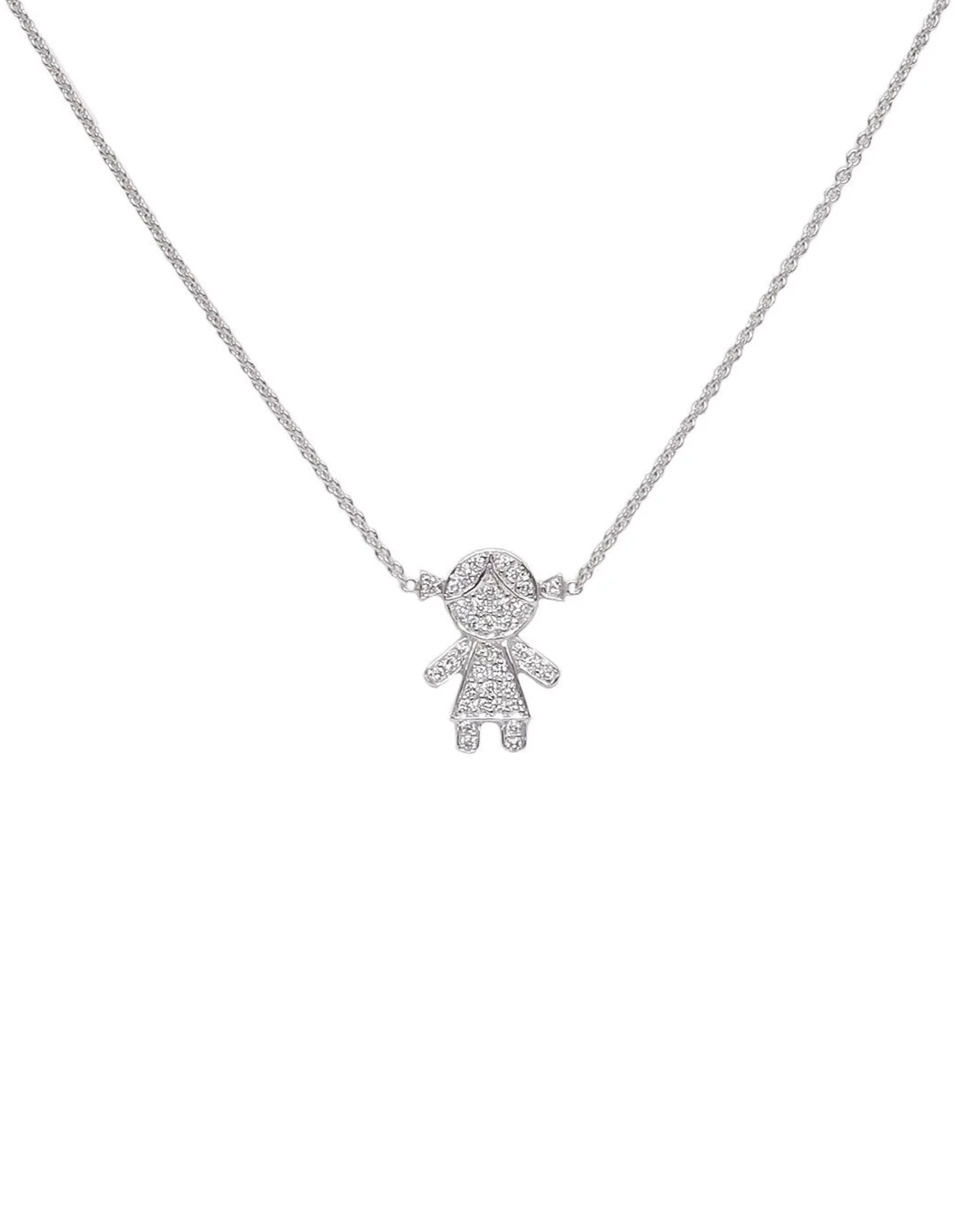 Little Kids Full Pavé Necklace
