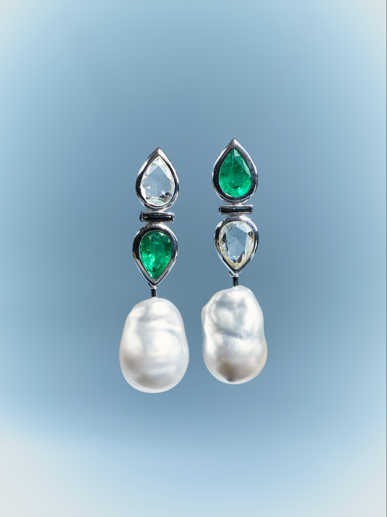 Baroque South Sea Pearl Danglers